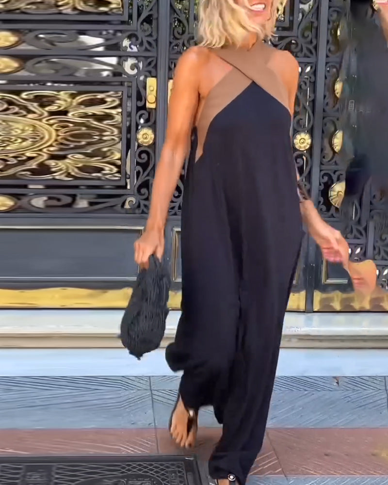 SIENNA | Robe Chic à Dos Nu et Col Croisé Tendance