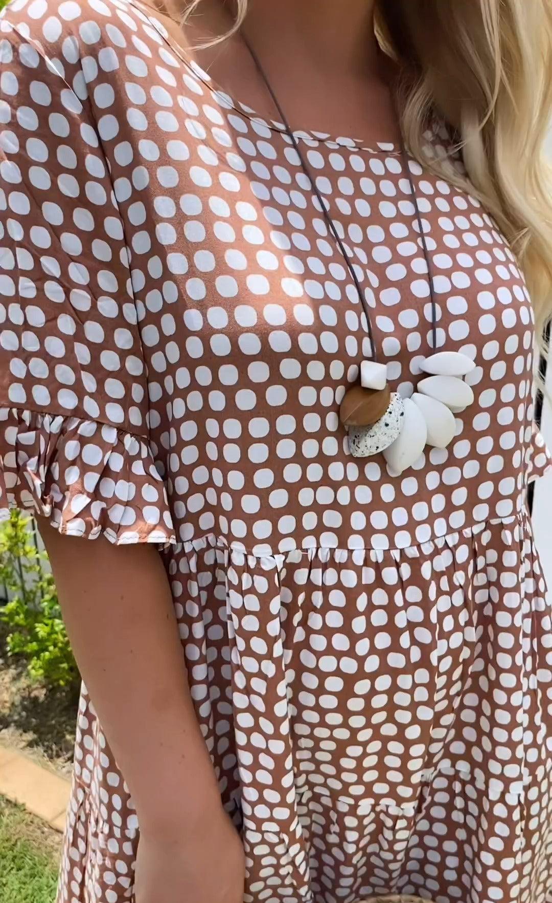 Robe midi à manches courtes Michelle™