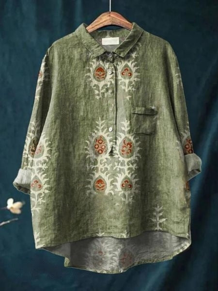 Lila | Blouse à Motif Floral