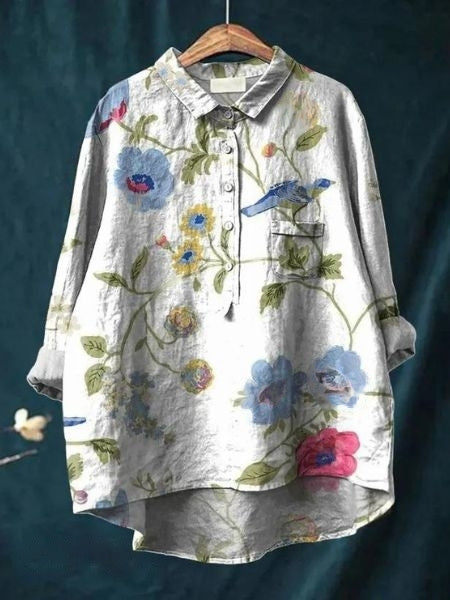 Lila | Blouse à Motif Floral