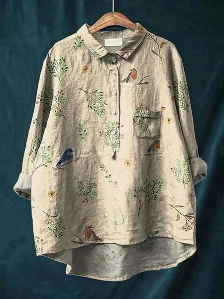Lila | Blouse à Motif Floral
