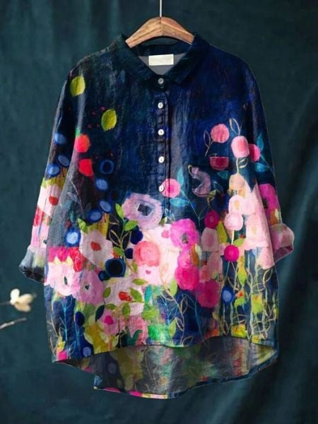 Lila | Blouse à Motif Floral