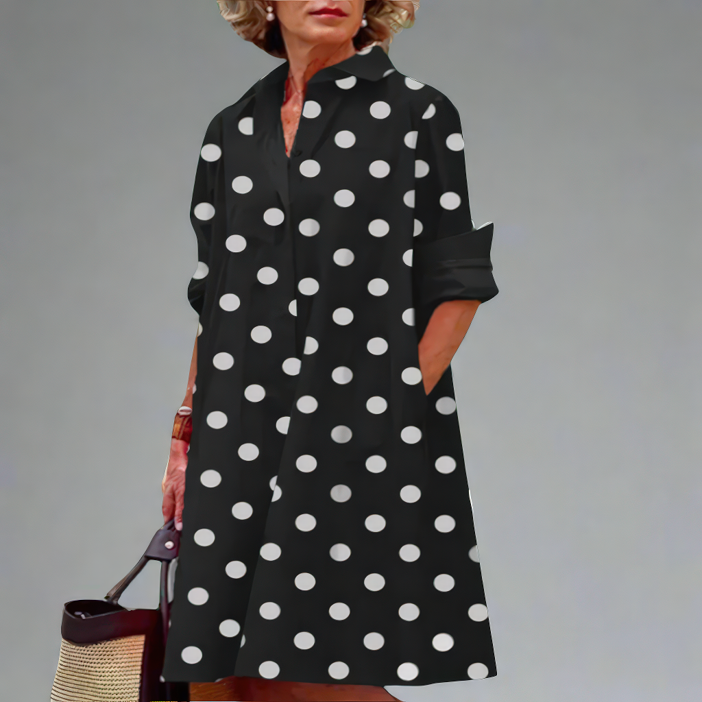 Bernadette | Robe midi faite main