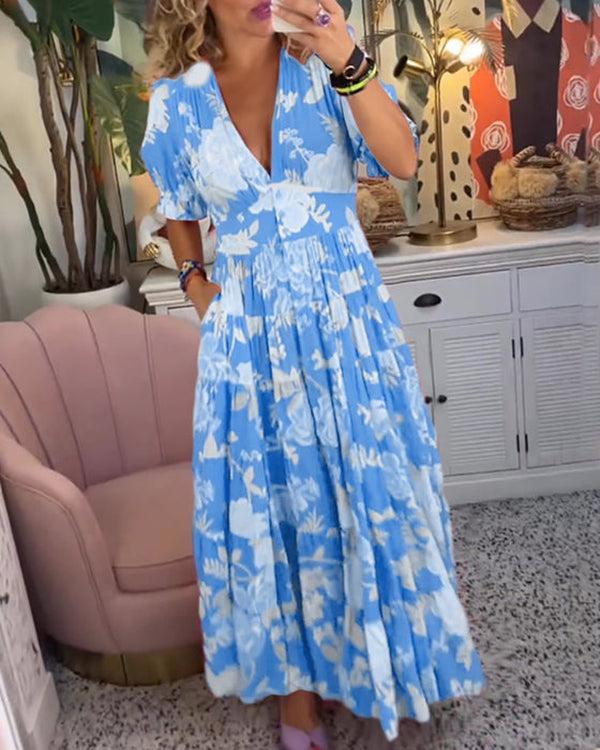 FLORIANA™ - Robe florale vibrante