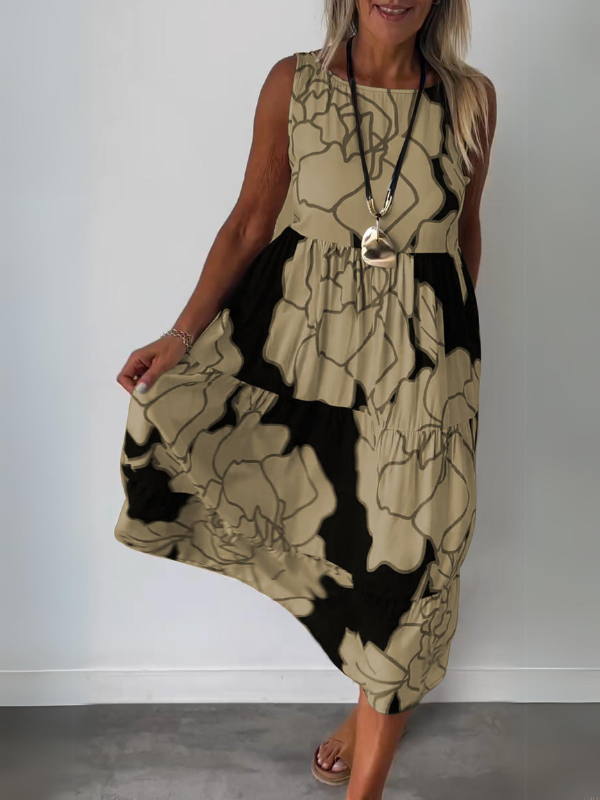 Gwendolyn | Élégante robe maxi sans manches