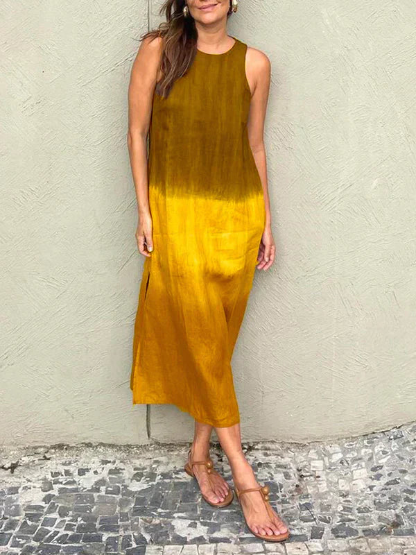 AMALIA | Robe Longue au Style Naturel et Confortable pour Toutes les Occasions