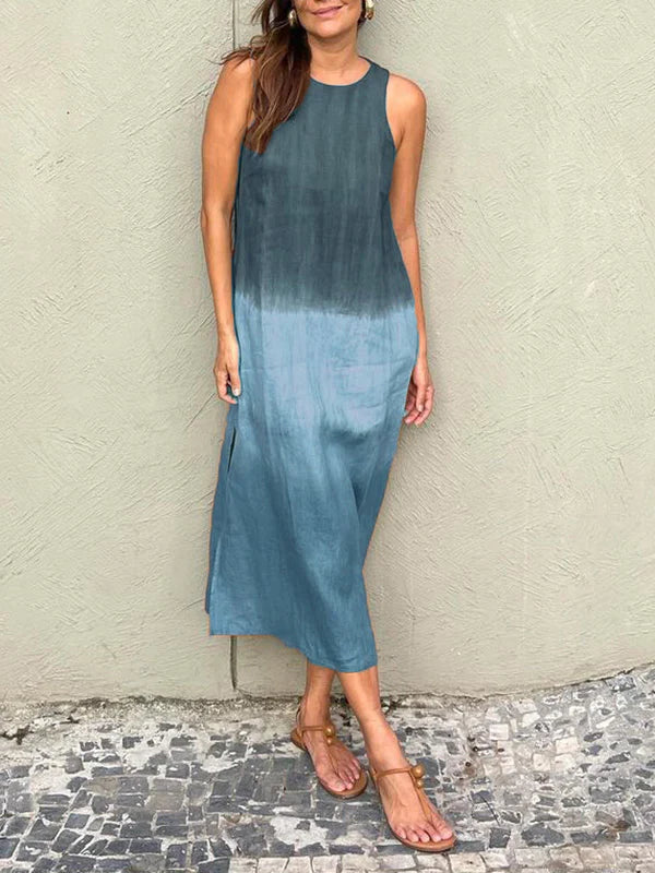 AMALIA | Robe Longue au Style Naturel et Confortable pour Toutes les Occasions