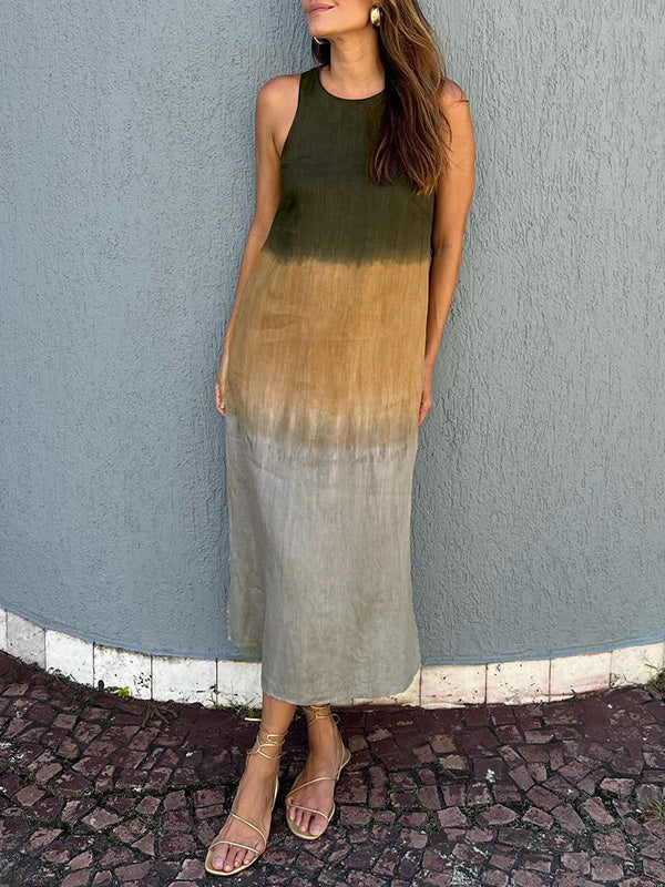 AMALIA | Robe Longue au Style Naturel et Confortable pour Toutes les Occasions