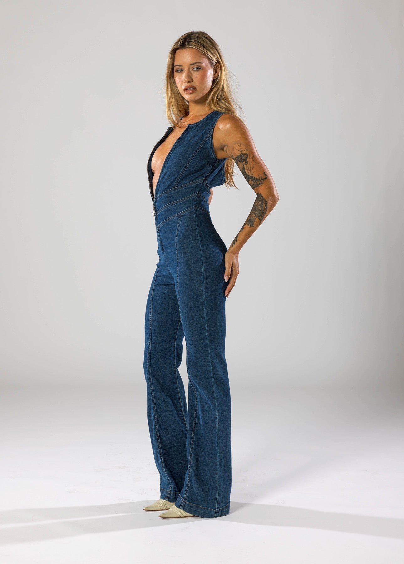 SARAH™ I Combinaison en denim