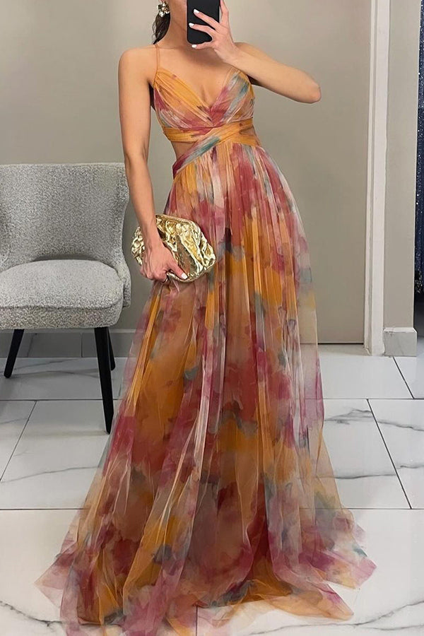 Frostine™ | Robe Longue Fleurie au Style Romantique
