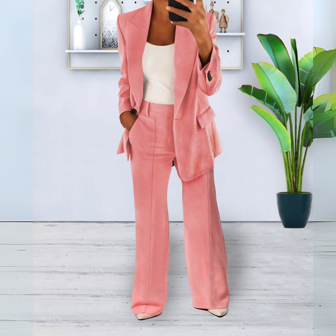 Zora | Ensemble élégant et confortable : Blazer et Pantalon