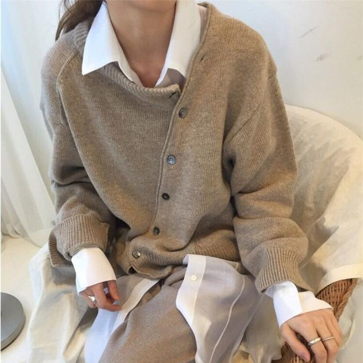 Alice™ I Cardigan Asymétrique pour Élégance Décontractée et Moderne