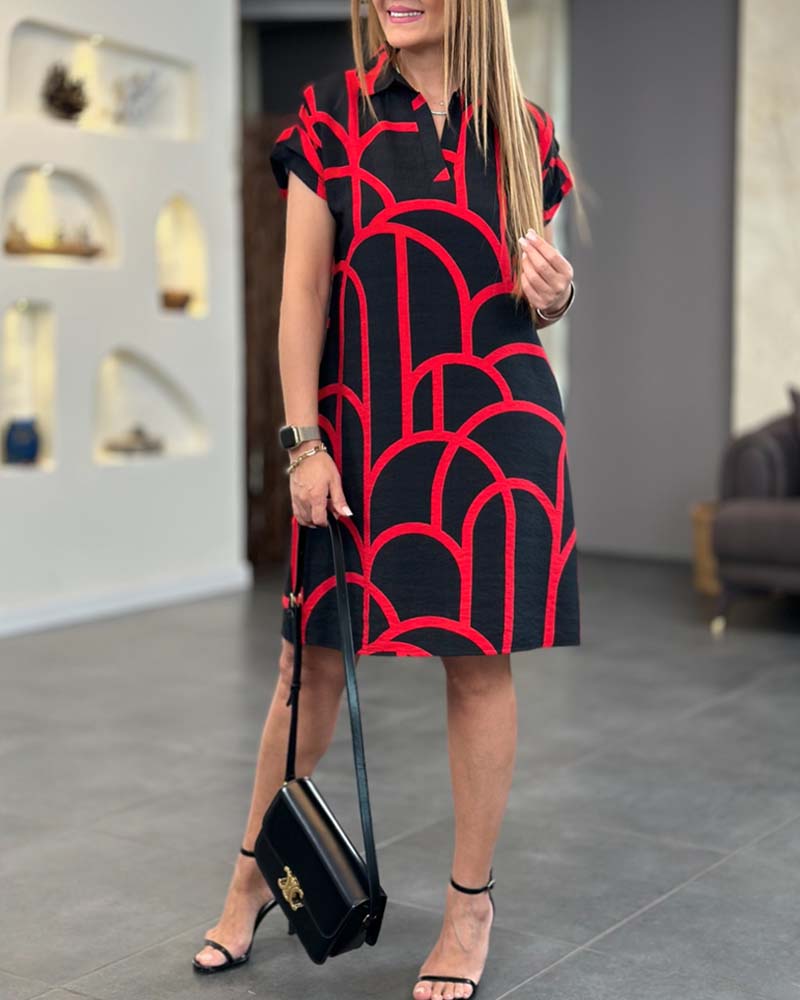Angélique™ | Robe à Manches Courtes