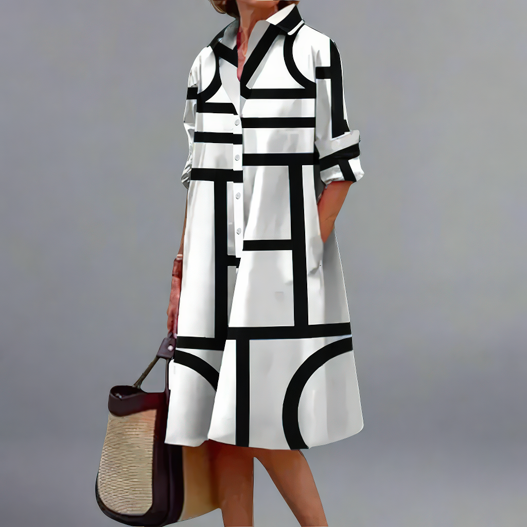 Clarissa | Robe midi faite main