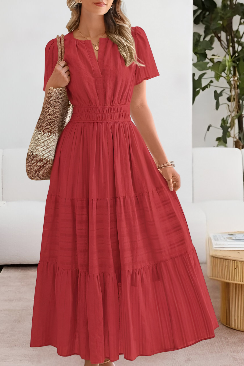 ROSALIA | Robe Longue Boho Élégante et Fraîche pour l'Été