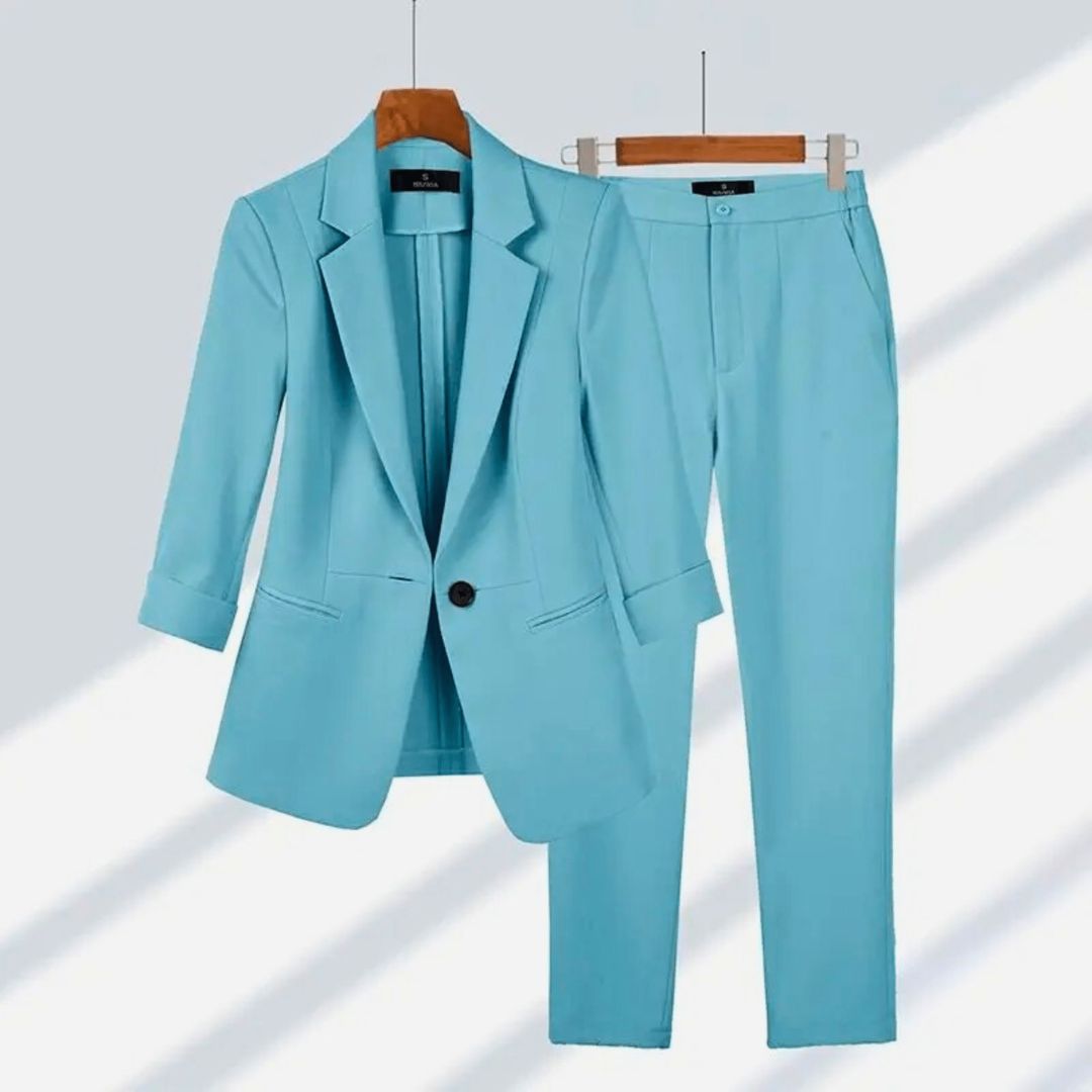 Talia | Classique Tailleur-Pantalon Féminin