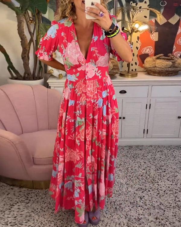 FLORIANA™ - Robe florale vibrante