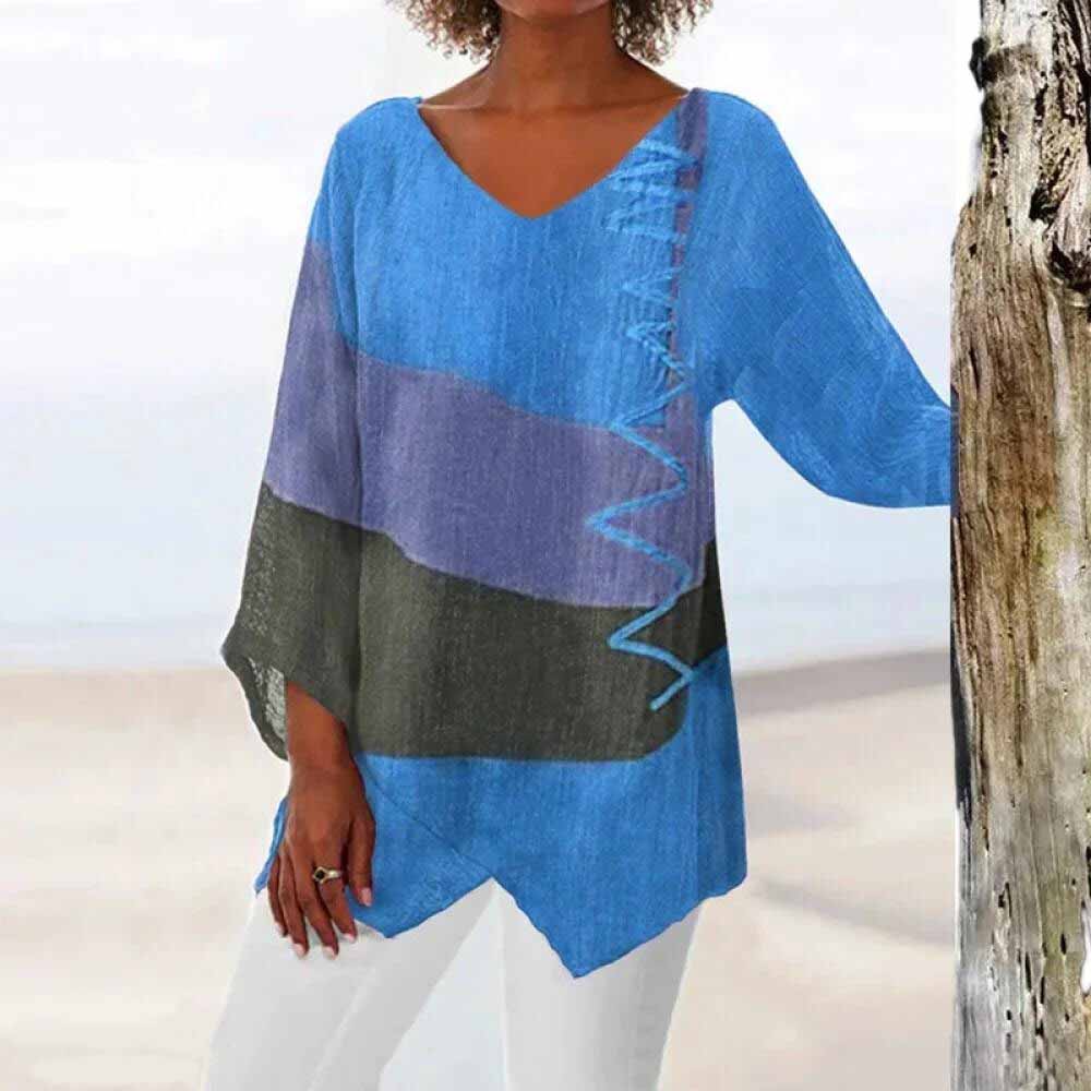 Maria | Blouse à manches longues avec coupe décontractée