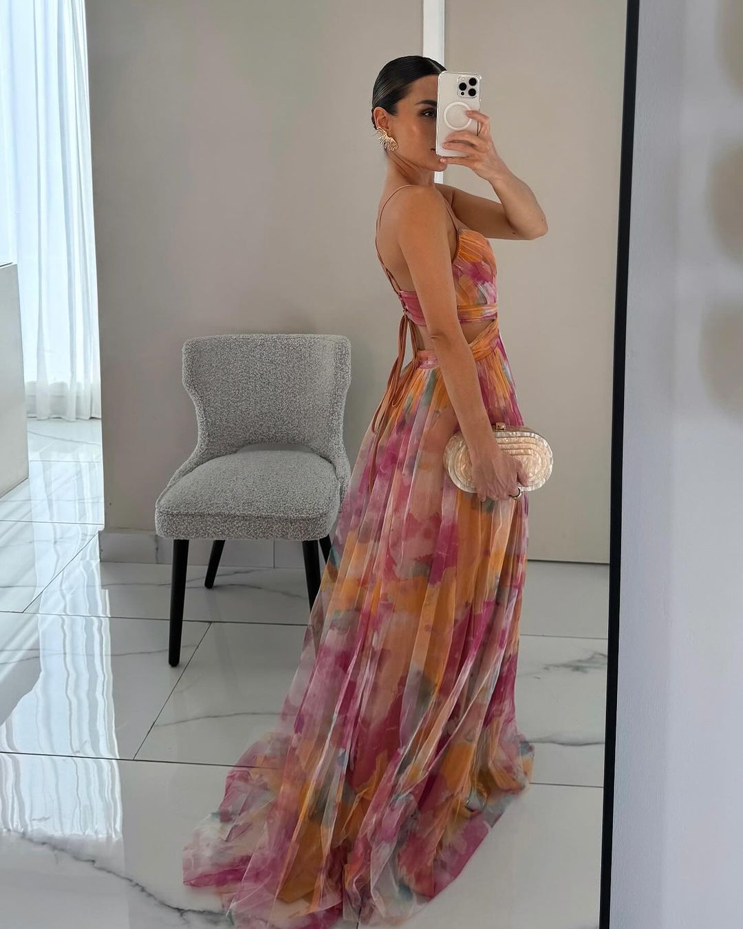 Frostine™ | Robe Longue Fleurie au Style Romantique