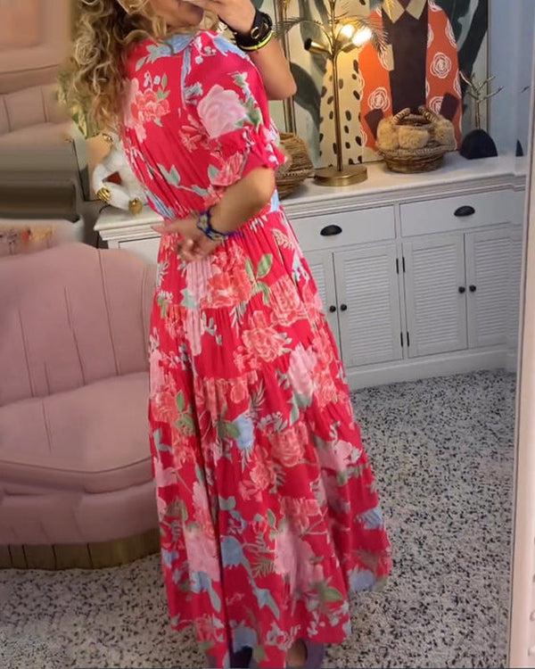 FLORIANA™ - Robe florale vibrante