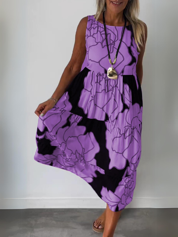 Gwendolyn | Élégante robe maxi sans manches