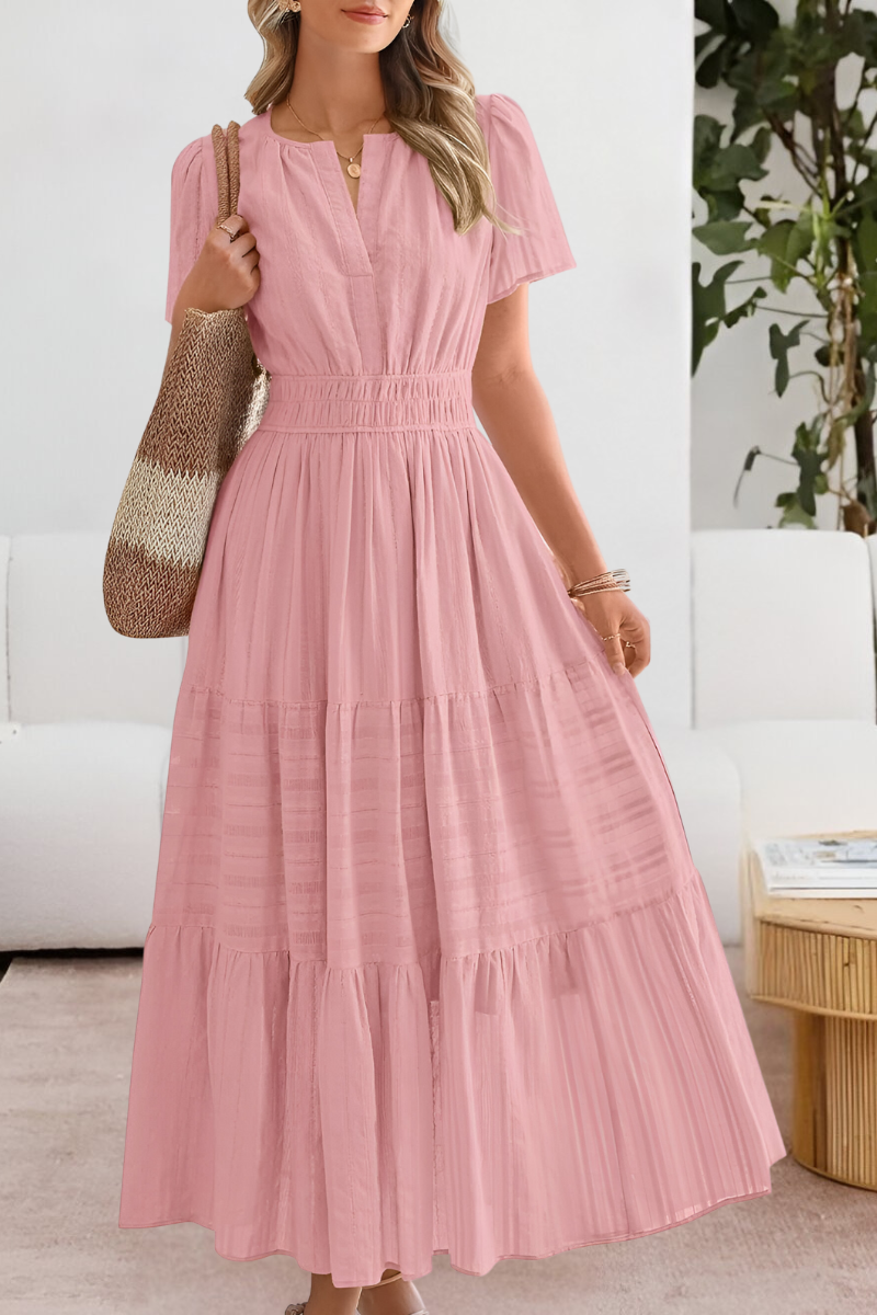ROSALIA | Robe Longue Boho Élégante et Fraîche pour l'Été