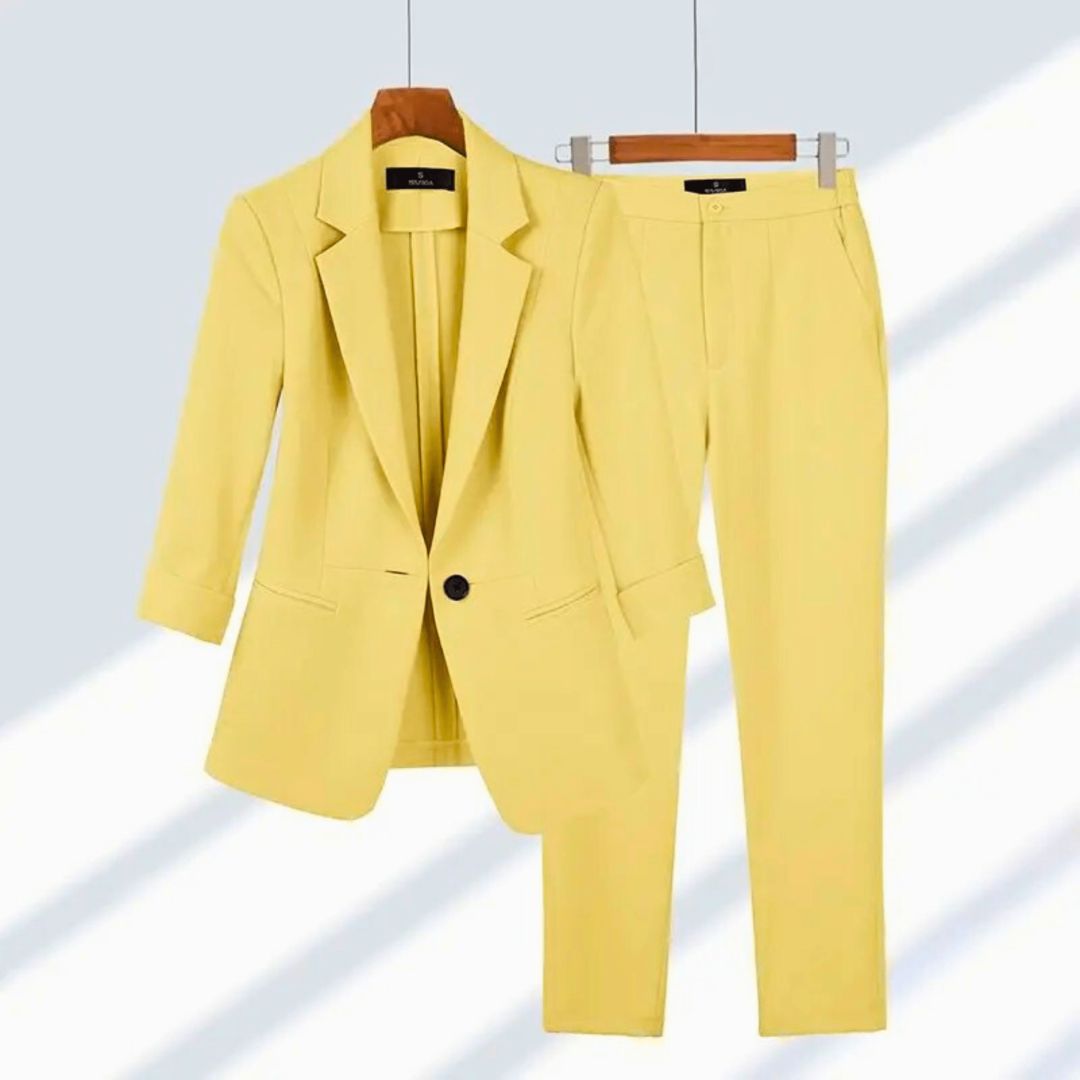 Talia | Classique Tailleur-Pantalon Féminin