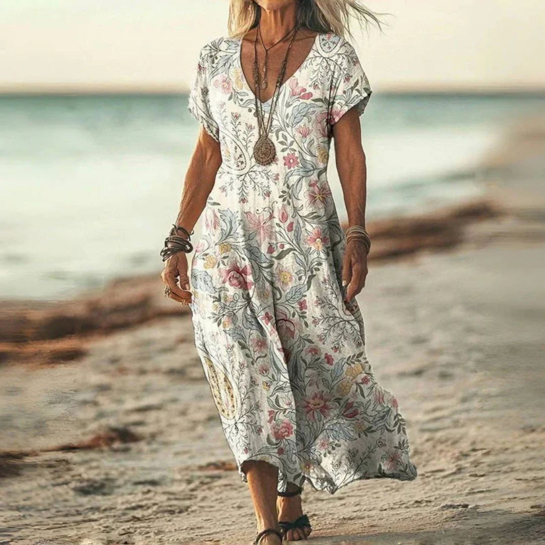 Gianna | Robe Vintage Classique avec Dégradé