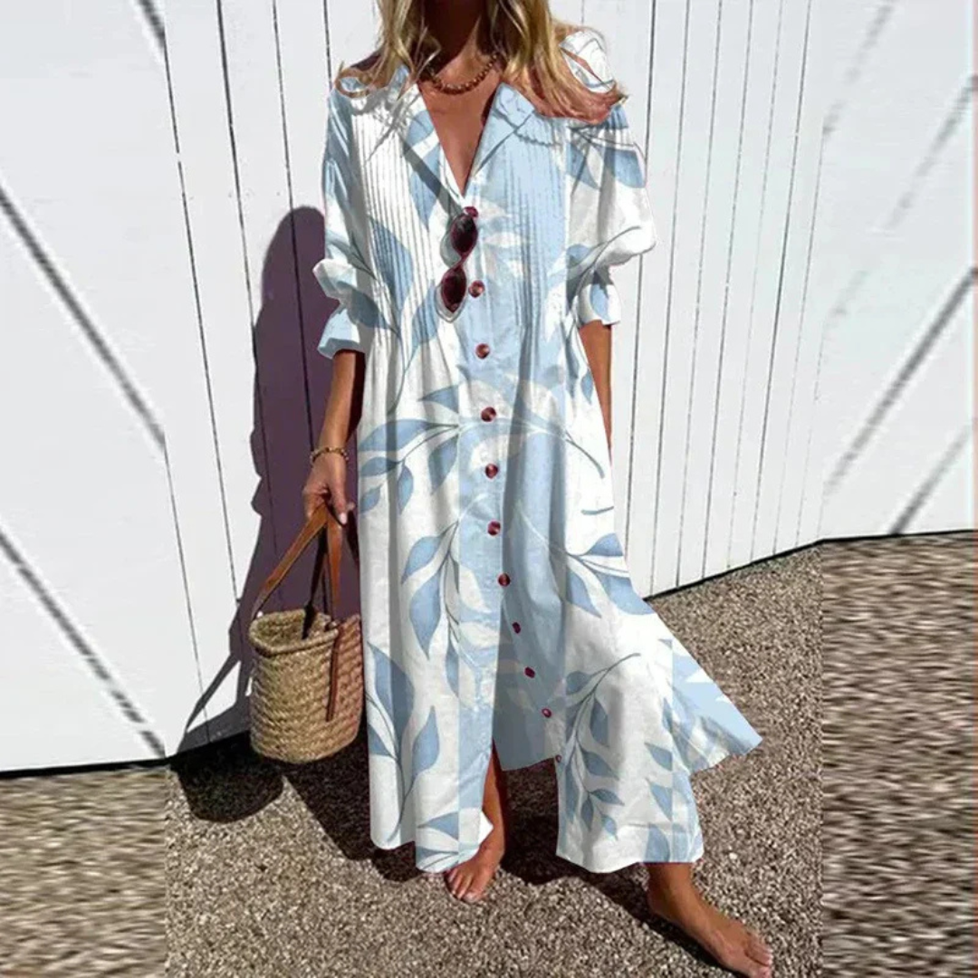 Kateřina | Robe boho à silhouette décontractée