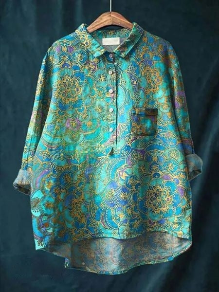 Lila | Blouse à Motif Floral