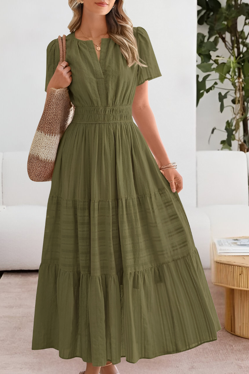 ROSALIA | Robe Longue Boho Élégante et Fraîche pour l'Été