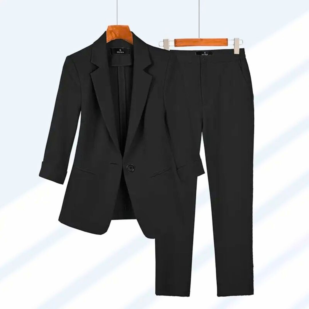 Talia | Classique Tailleur-Pantalon Féminin
