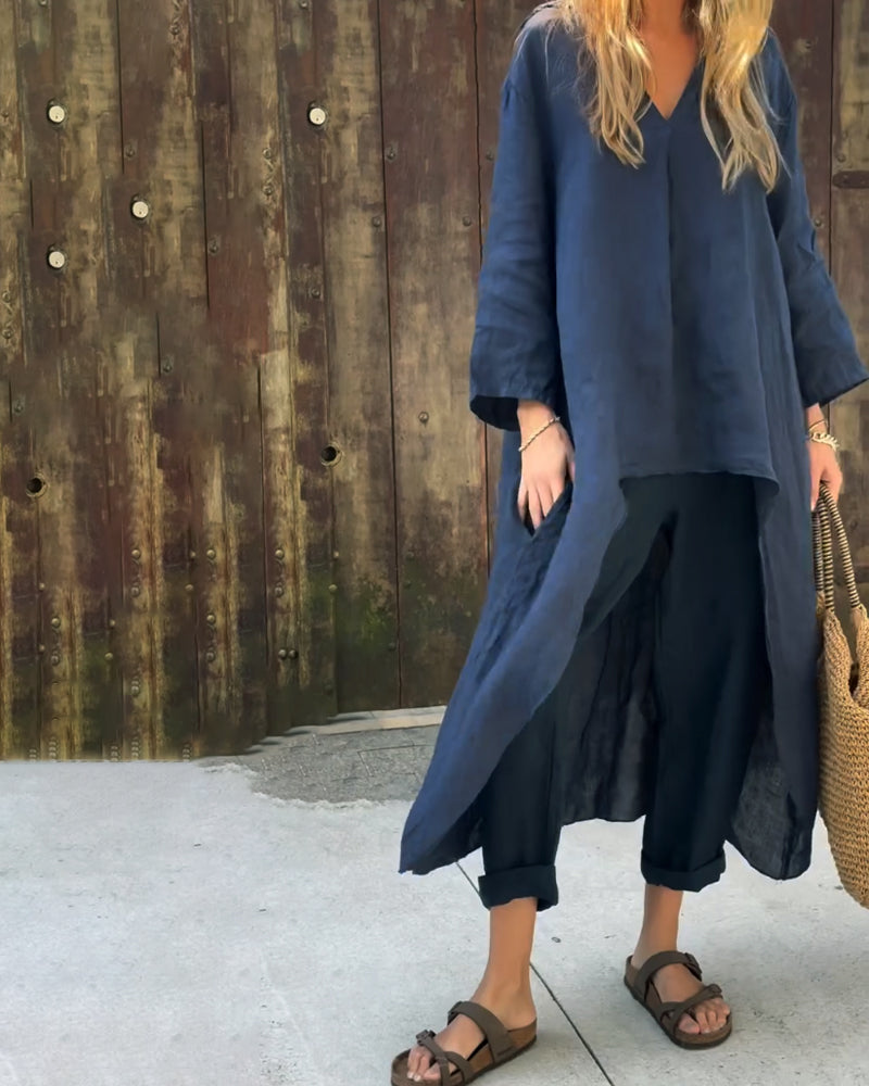 ELENA | Ensemble Élégant en Deux Pièces au Style Polyvalent et Chic