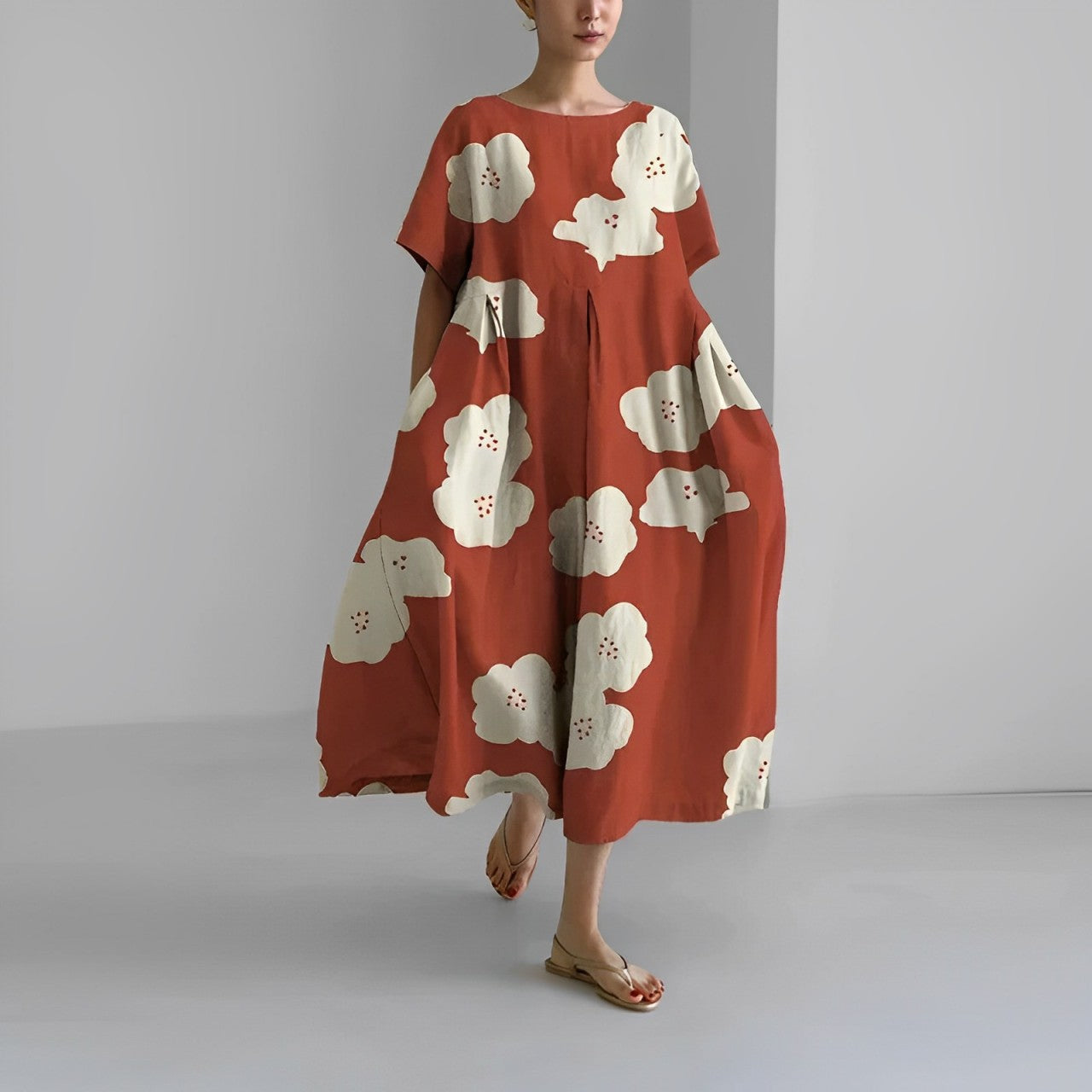 Amelia - Robe Bohème Fleurie