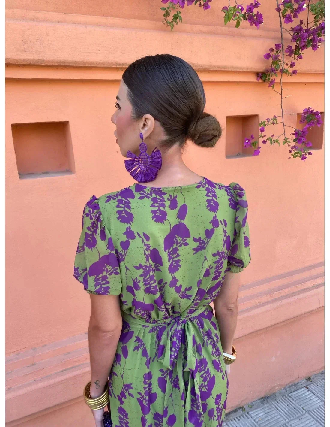 Hariette | Élégante Robe Fleurie