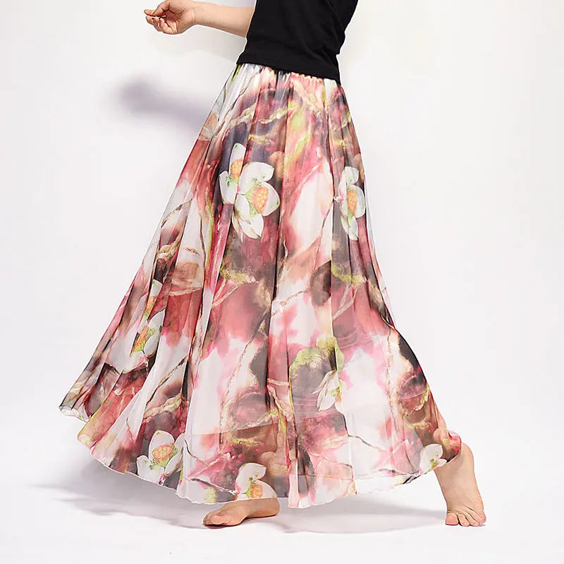 Geneviève | Jupe Maxi Légère Idéale pour Toutes les Occasions