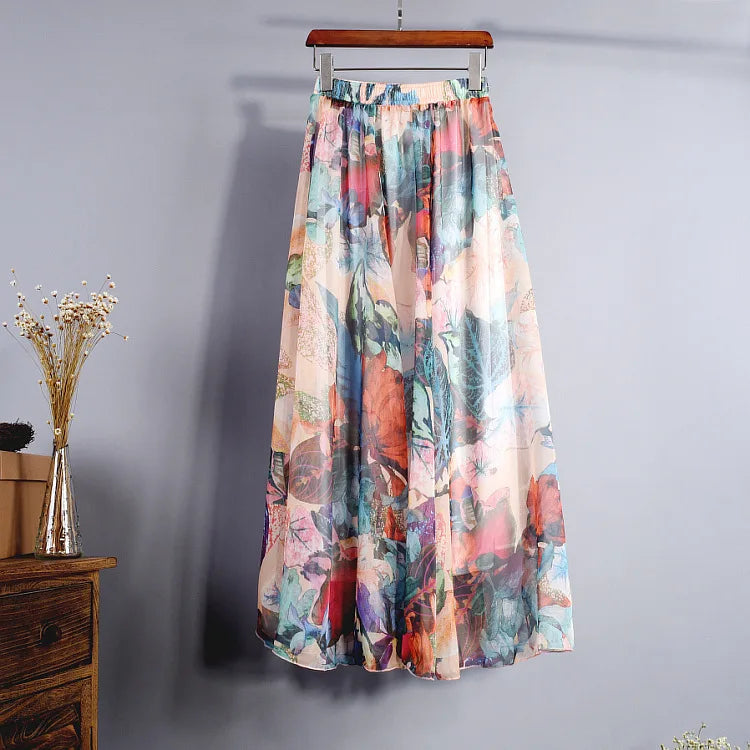 Geneviève | Jupe Maxi Légère Idéale pour Toutes les Occasions