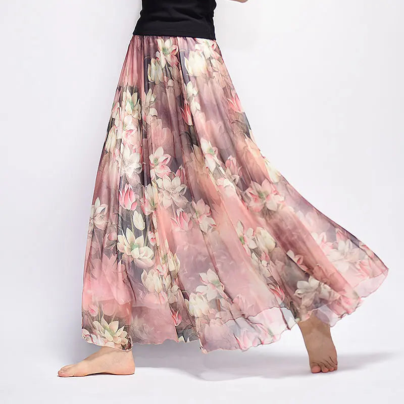 Geneviève | Jupe Maxi Légère Idéale pour Toutes les Occasions