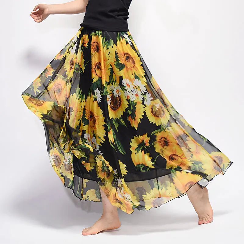 Geneviève | Jupe Maxi Légère Idéale pour Toutes les Occasions