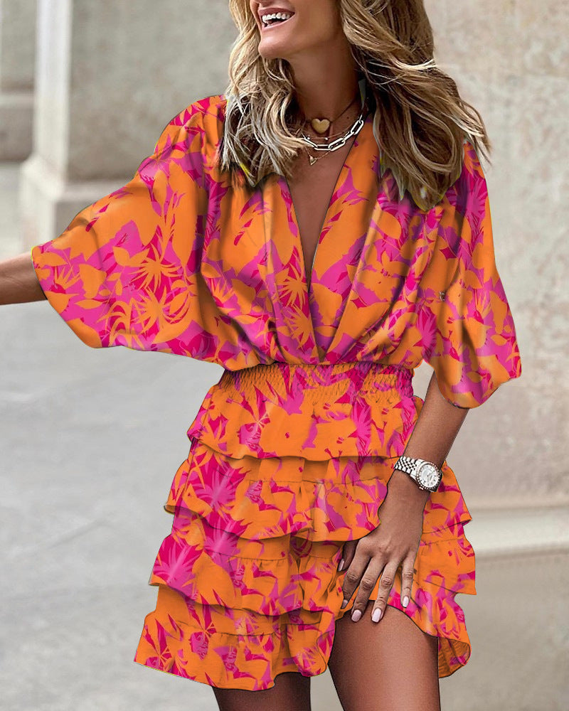 Francesca™ - Robe à imprimé stylée