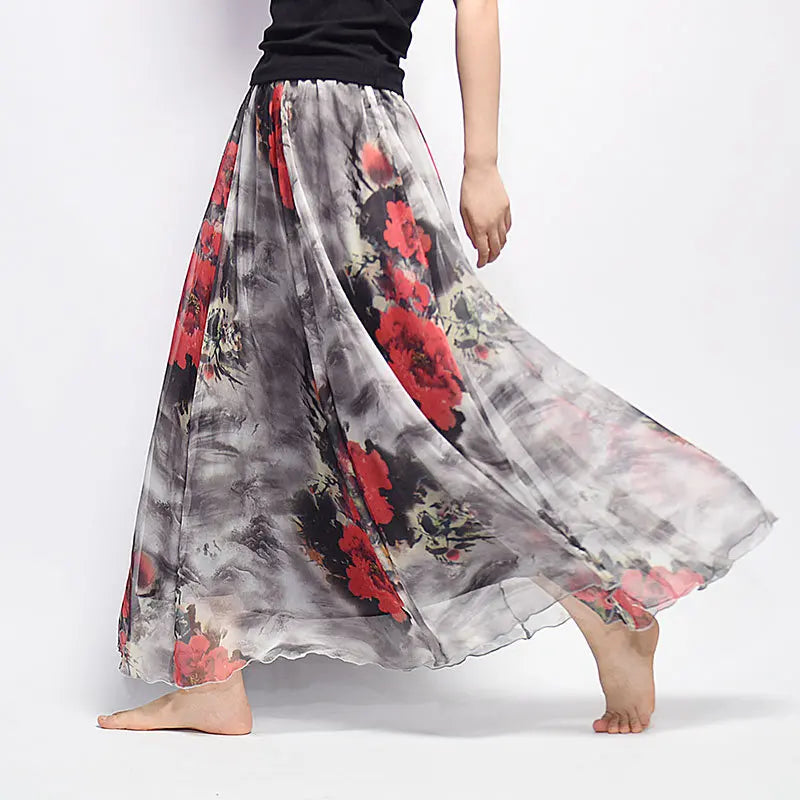 Geneviève | Jupe Maxi Légère Idéale pour Toutes les Occasions