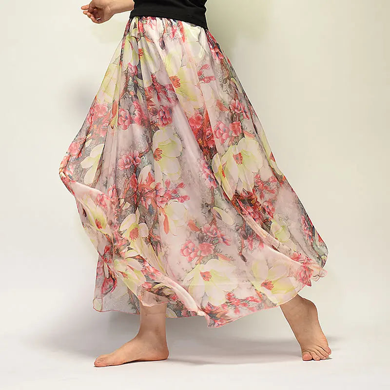 Geneviève | Jupe Maxi Légère Idéale pour Toutes les Occasions