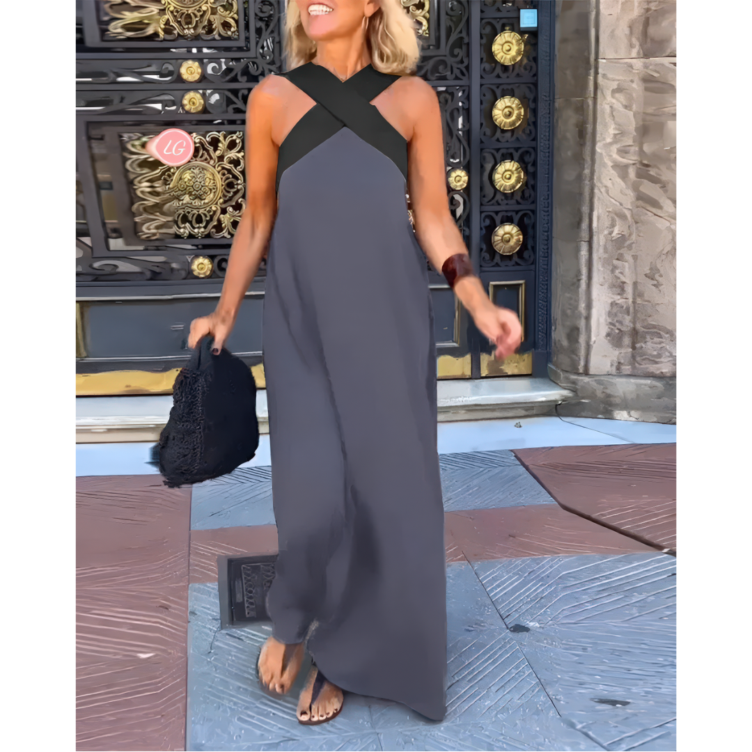 Delphine | Robe en forme croisée