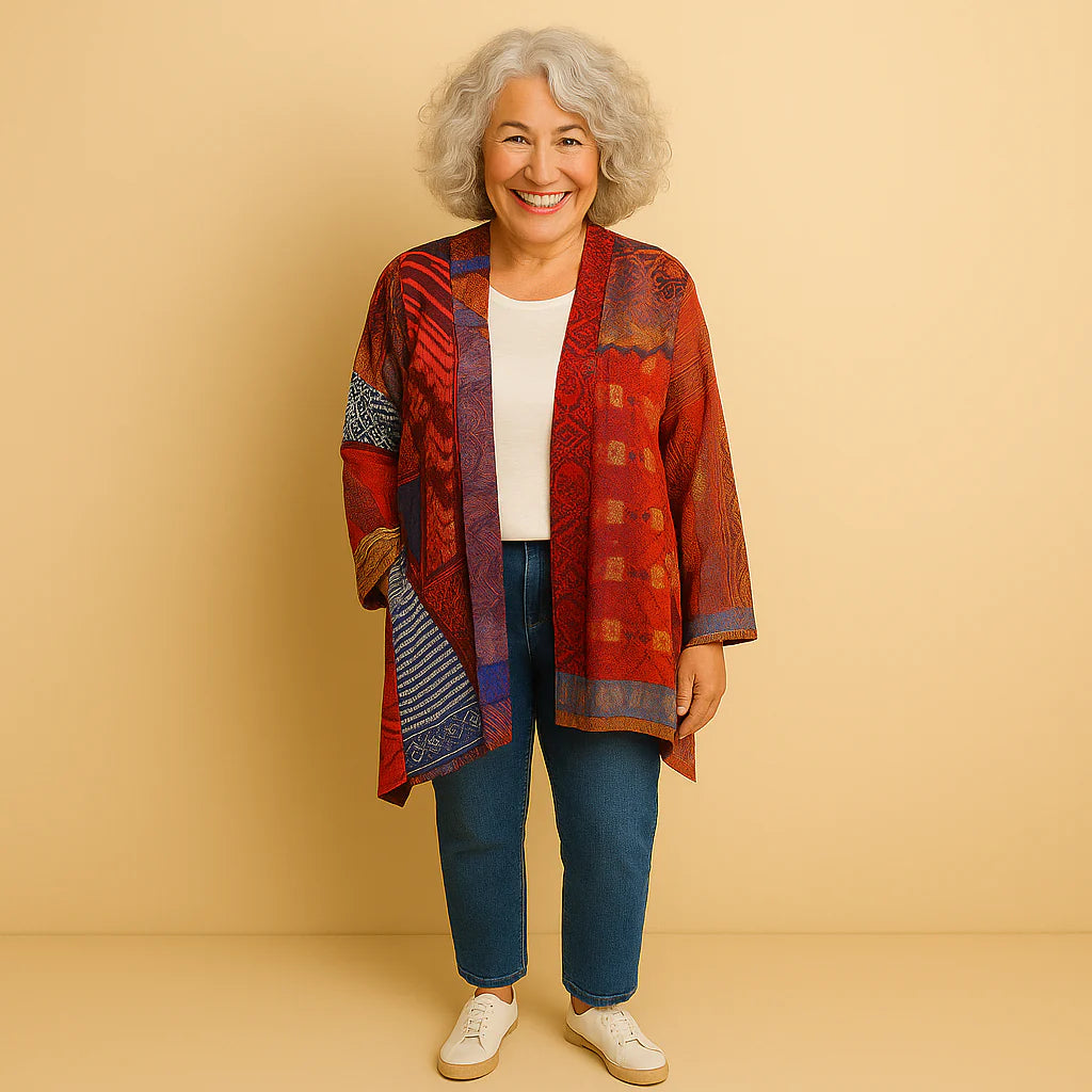Chantal | Veste pour femmes colorée et légère