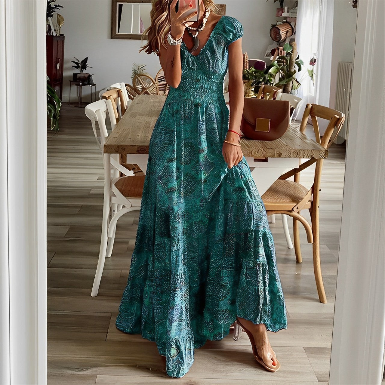 Teressa™ - Robe Bohème Élégante