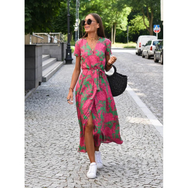 Nena | Élégante Robe Portefeuille