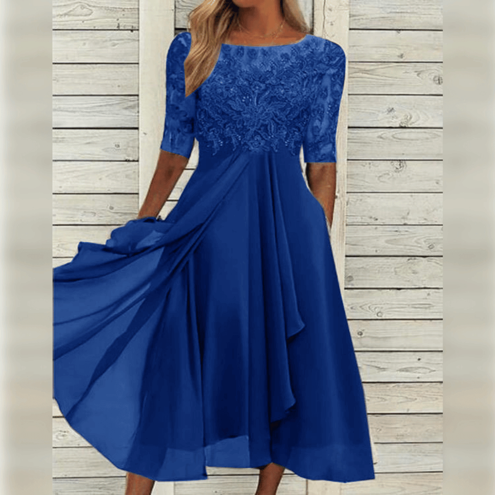 Ellinor™ Élégante Robe Femme - Dentelle Chic Pour Toutes Les Occasions