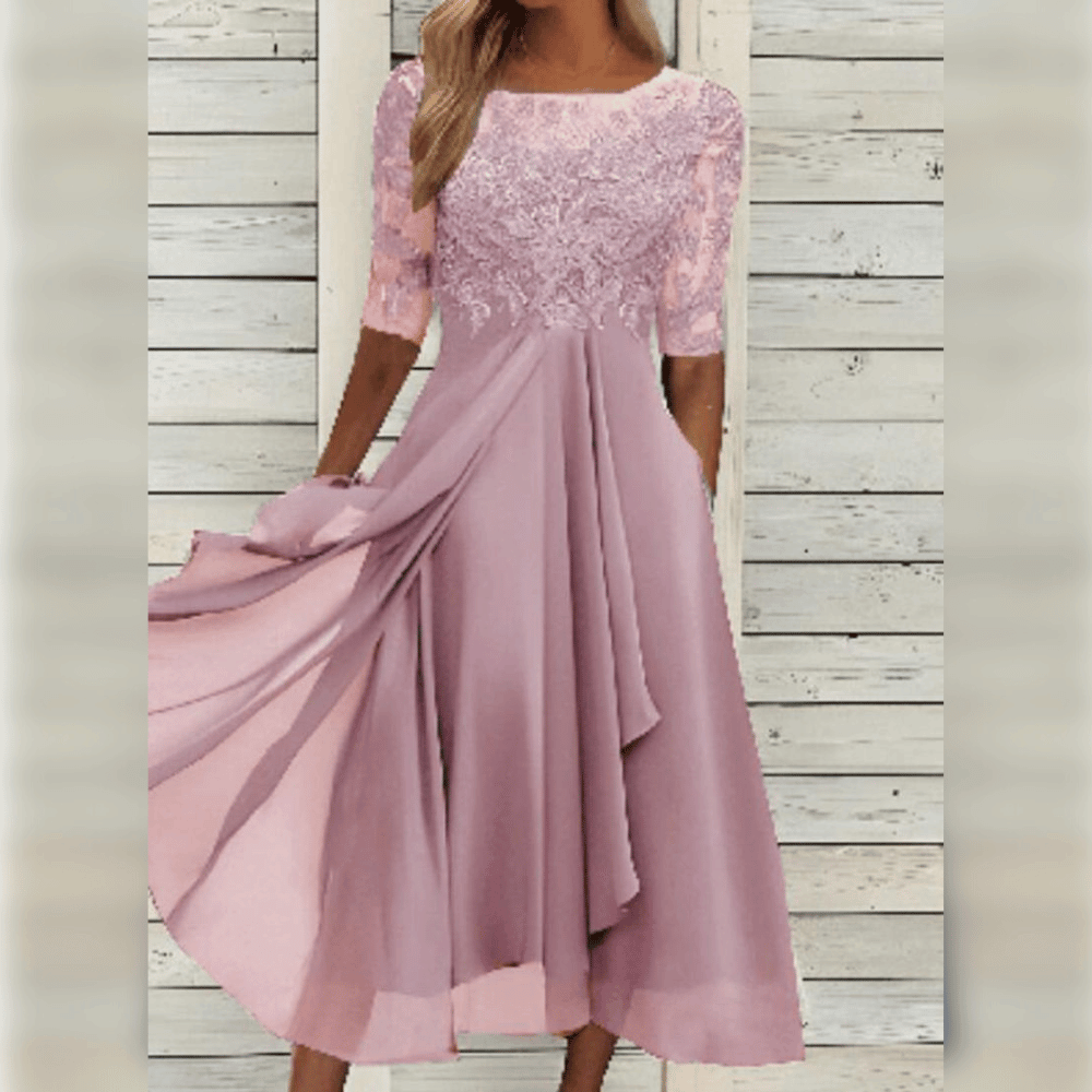 Ellinor™ Élégante Robe Femme - Dentelle Chic Pour Toutes Les Occasions