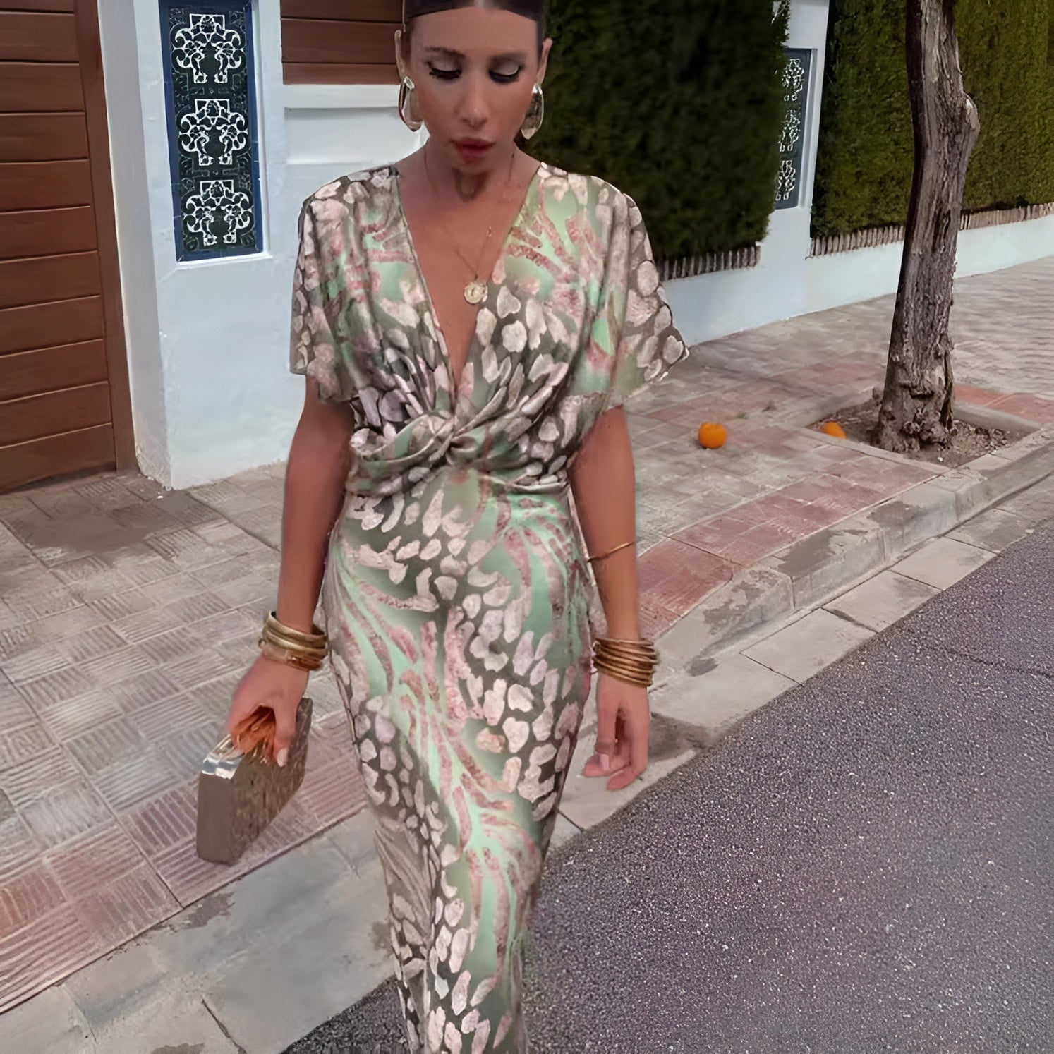 Robe Longue Élégante Cara™