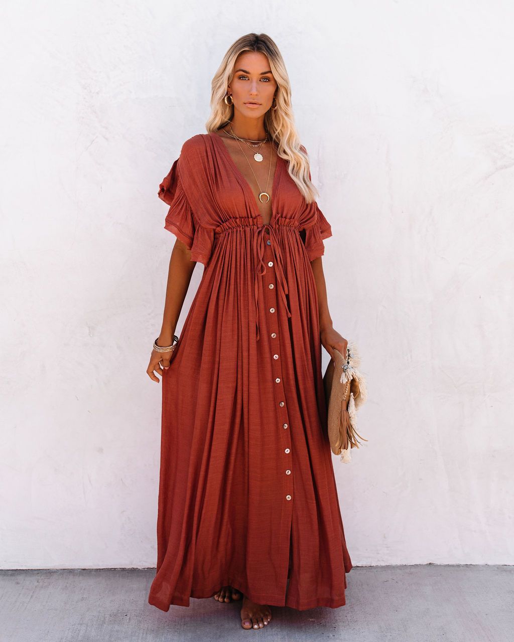 Robe Maxi Aérée Coleen™